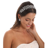 CZ Wedding Tiara Headband Crown Bridal Hair Accessories