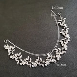 CZ Wedding Tiara Headband Crown Bridal Hair Accessories