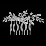 CZ Bridal Hair Comb Wedding Jewelry Hair Accessories