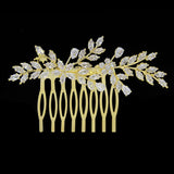 CZ Bridal Hair Comb Wedding Jewelry Hair Accessories