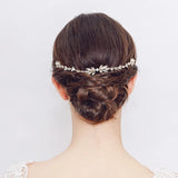 Opal Crystal Rhinestones Hair Comb Wedding Hair accessories