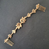 Opal Crystal Rhinestones Hair Comb Wedding Hair accessories