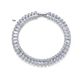 Charm CZ Bracelet Girls Cubic Zirconia Gift Wedding Bridal Bridesmaids