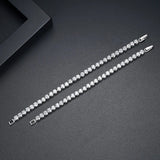 Sparkling CZ Bracelet Girls Daily Gift Wedding Bridal Women Jewelry