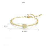 Sparkling Charm CZ Bracelet Girls CZ Daily Bracelet Gift Wedding Bridal