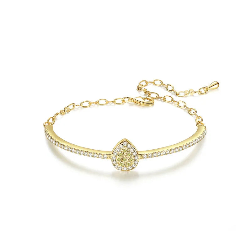 Sparkling Charm CZ Bracelet Girls CZ Daily Bracelet Gift Wedding Bridal