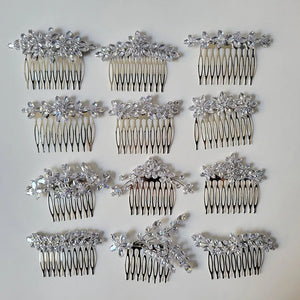 Sparkling CZ Bridal Hair Comb Wedding Hair Accessories