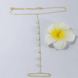 925 Silver Water Drop Crystal Anklet Toe Instep Chain Leg Bracelet