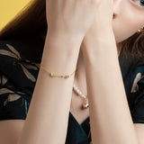 S925 Sterling Silver Mini Butterfly Bracelet for Women Girls
