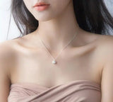 Freshwater Pearl Shell Pendant Necklace