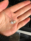 Freshwater Pearl Shell Pendant Necklace