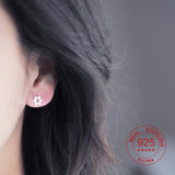 925 Silver Magen Star of David Earrings Judaica Jewelry Birthday Gift