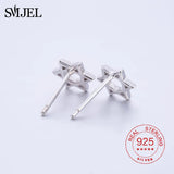 925 Silver Magen Star of David Earrings Judaica Jewelry Birthday Gift
