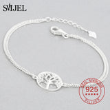 Sterling Silver Tree of Life Bracelet for Women