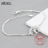 Sterling Silver Tree of Life Bracelet for Women