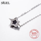 925 Silver Crystal Star Charms Bracelet Party Cuff Bracelet Bangles