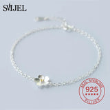 925 Silver Daisy Flower Women Bracelet Mother's Gift