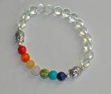 Opal Buddha Bracelet Chakra Yoga Meditation Reiki Bracelet