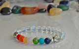 Opal Buddha Bracelet Chakra Yoga Meditation Reiki Bracelet
