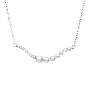 Silver Spring Bird & Tree Leaf Dangle Pendant Necklace for Women