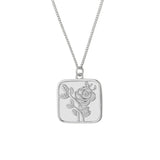 Retro Human Face Pendant Necklace Hollow Out Statement