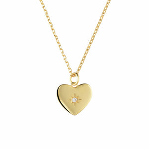 Sakura Pendant Stainless Steel Necklace for Women Wedding Jewelry