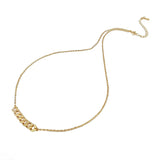 SN15 Cord Short Chain Necklace Love Heart Pendant Choker