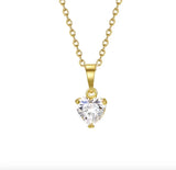 SN4 Metal Choker Necklaces Short Chain Wedding