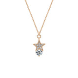 Boho Beads Chain Necklace Toggle Choker Valentine Gift