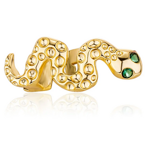 Snake Teeth Grillz Hip Hop Dental Grills Crystal Piercing Cap