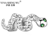 Snake Teeth Grillz Hip Hop Dental Grills Crystal Piercing Cap