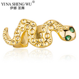 Snake Teeth Grillz Hip Hop Dental Grills Crystal Piercing Cap
