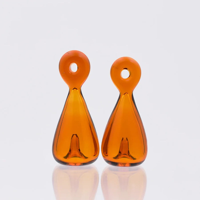 Coloured Essential Oil Aromatherapy Bottle Glass Pendant