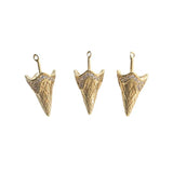 Ice Cream Cone Brass Charms for DIY Jewelry Making