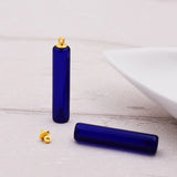 2pcs Diffuser Perfume Glass Bottle Necklace Pendant Refillable Vial Charms