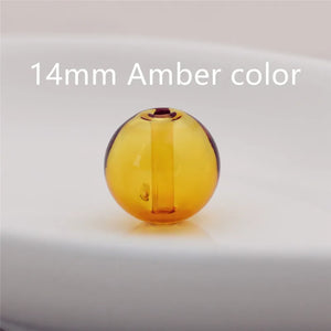2pcs Glass Ball Pendant Essential Oil Aromatherapy Beads