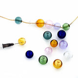 2pcs Glass Ball Pendant Essential Oil Aromatherapy Beads