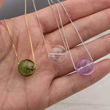 2pcs Glass Ball Pendant Essential Oil Aromatherapy Beads
