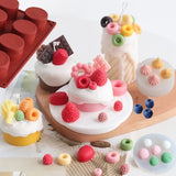 Silicone Mold For Cake Candle Candy Chocolate Biscuit Resin DIY Decorating