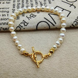 SNPQ2022 Freshwater Pearl Short Bracelet