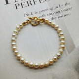 SNPQ2022 Freshwater Pearl Short Bracelet