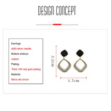 Temperament Earrings for Women Retro Pearl Stud Earring Fine Jewelry