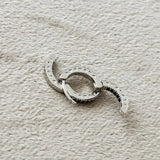 SODROV Zircon Hoop Earring Classic Gothic Women's Accessories