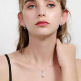 SODROV Women's Stone Necklace Earing Gothic Accessories Jewelry