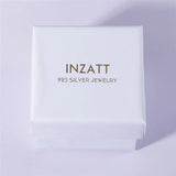 Punk Stud Earrings Wave Line 925 Sterling Silver Fine Jewelry
