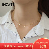 925 Silver Boho Disc Choker Necklace for Women