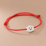 925 Silver Cloud Red Rope Bracelet Classic Party Jewelry