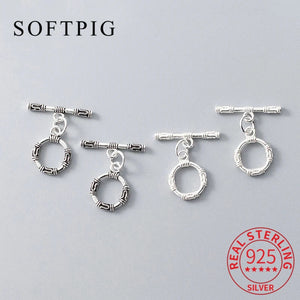925 Sterling Silver Diversity Necklace Clasp Chain Button Charms