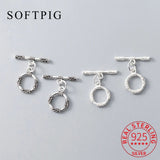 925 Sterling Silver Diversity Necklace Clasp Chain Button Charms