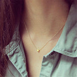 925 Silver Geometric Beads Pendant Necklace for Women